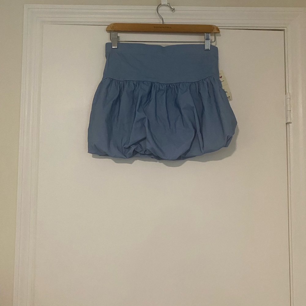 NWT Blue bubble skirt